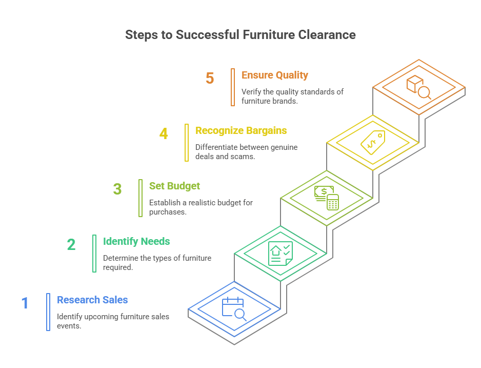 Steps to Successful Furniture Clearance