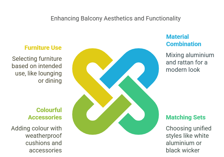 Design Tips Combining Style and Function in Waterproof Balcony Furniture