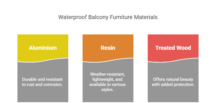 Waterproof Balcony Furniture Space