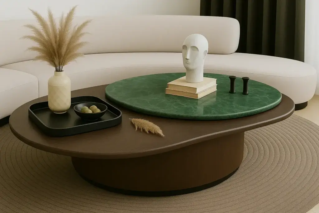 Oval Coffee Table