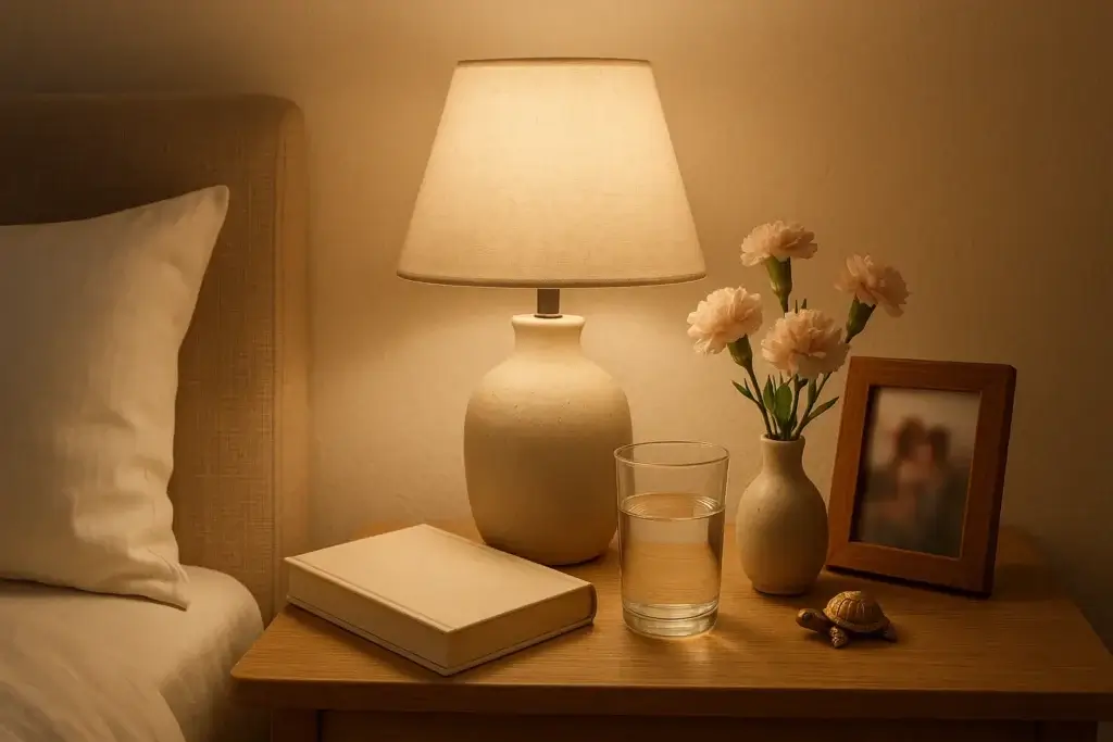Styling Your Bedside Table Surface with Finesse