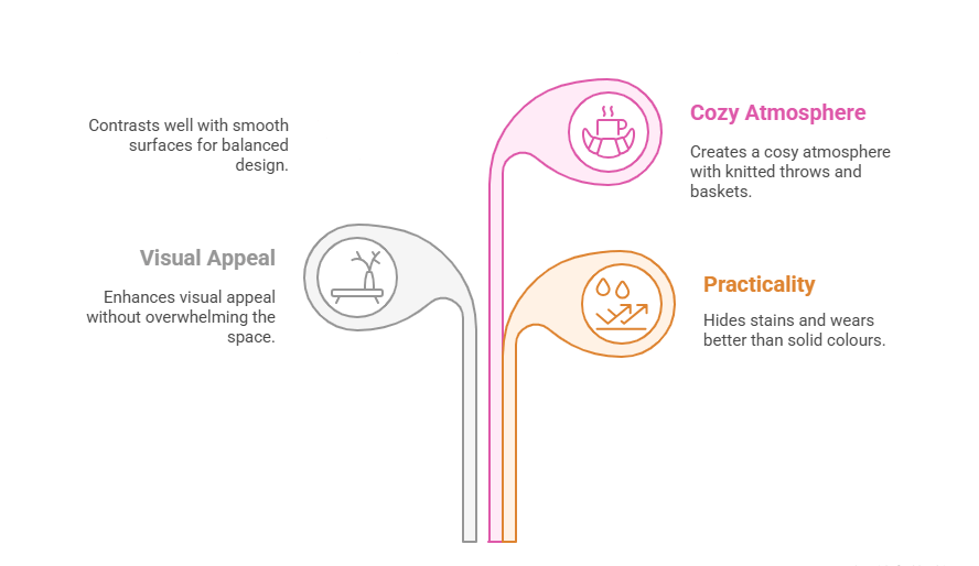 Try a Heathered Grey or Textured Grey Couch