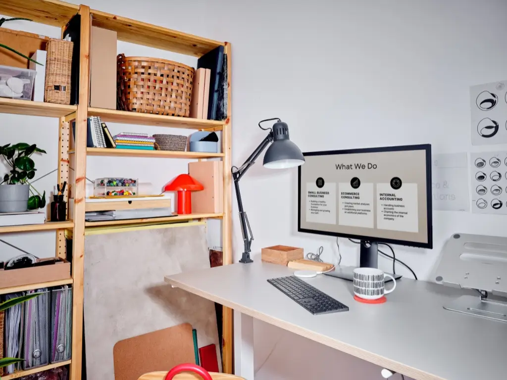 Heritage-Meets-Contemporary Fusion Home Office Designs