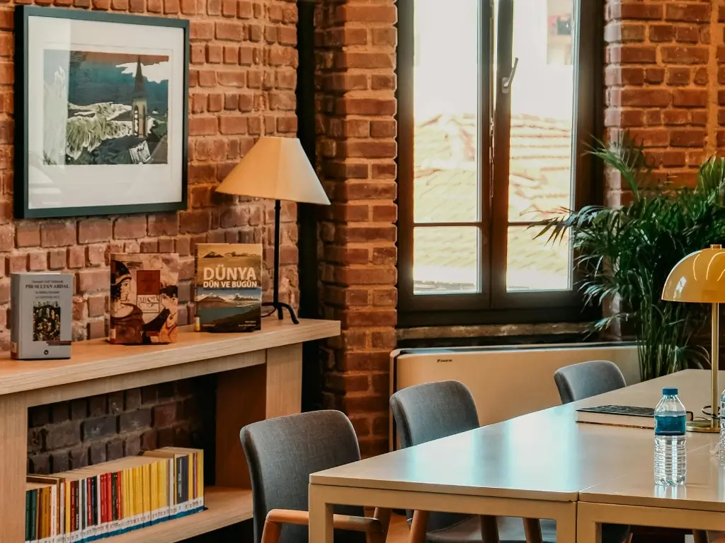 Whimsical Wallpaper Small Office Design Ideas with Significant Impact