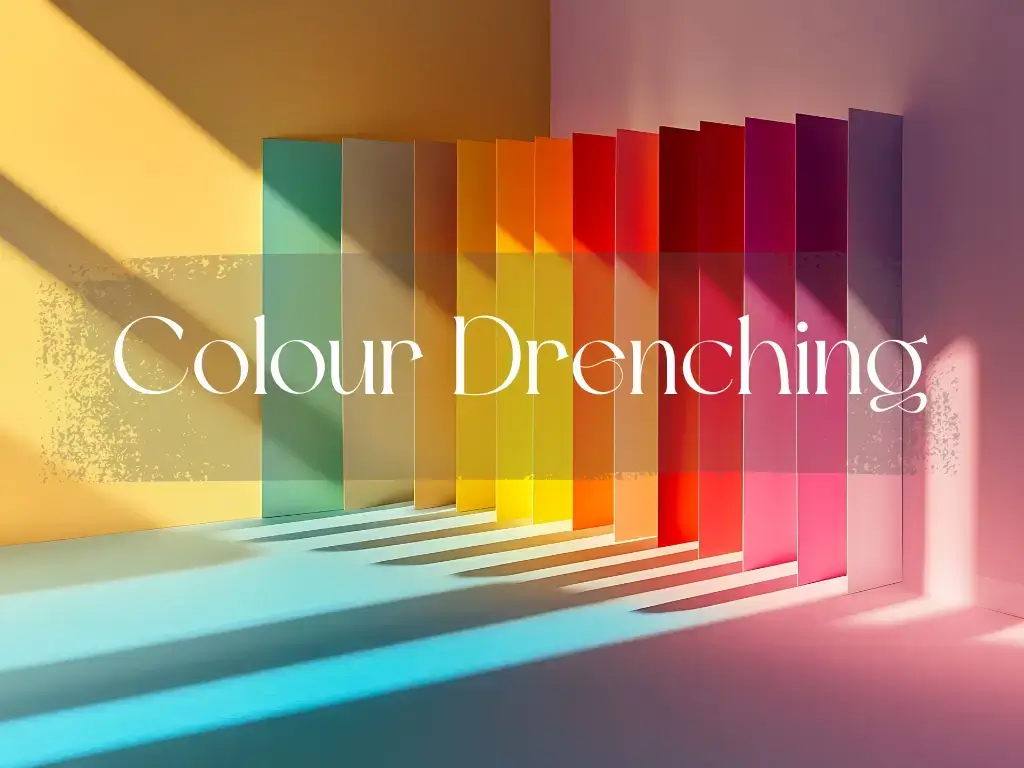 غمر الألوان