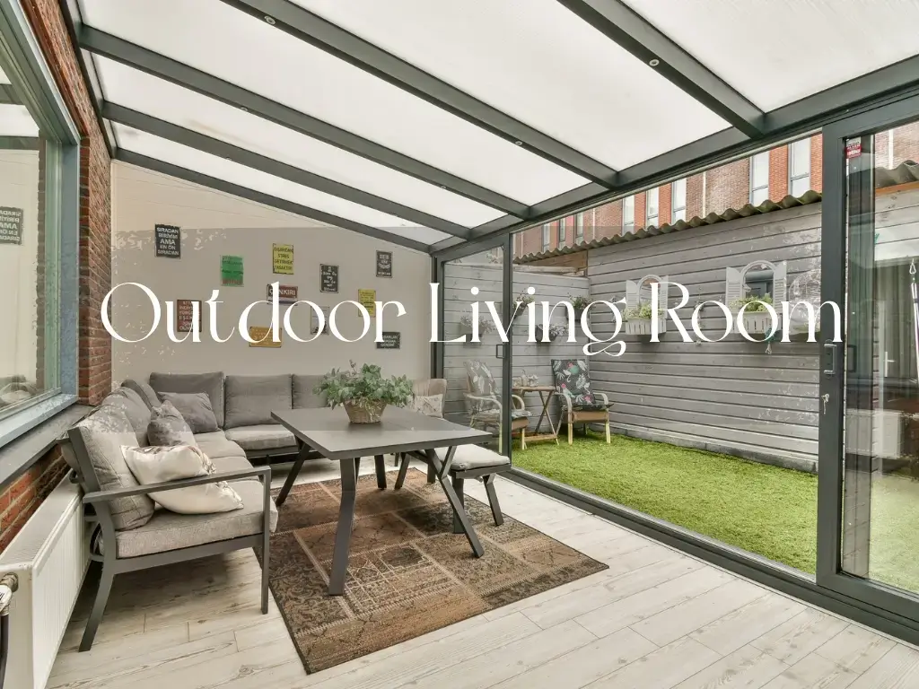 غرفة المعيشة الخارجية