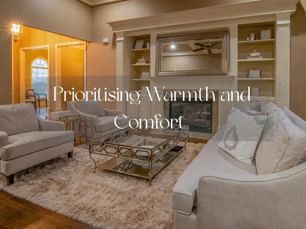 إعطاء الأولوية للدفء والراحة