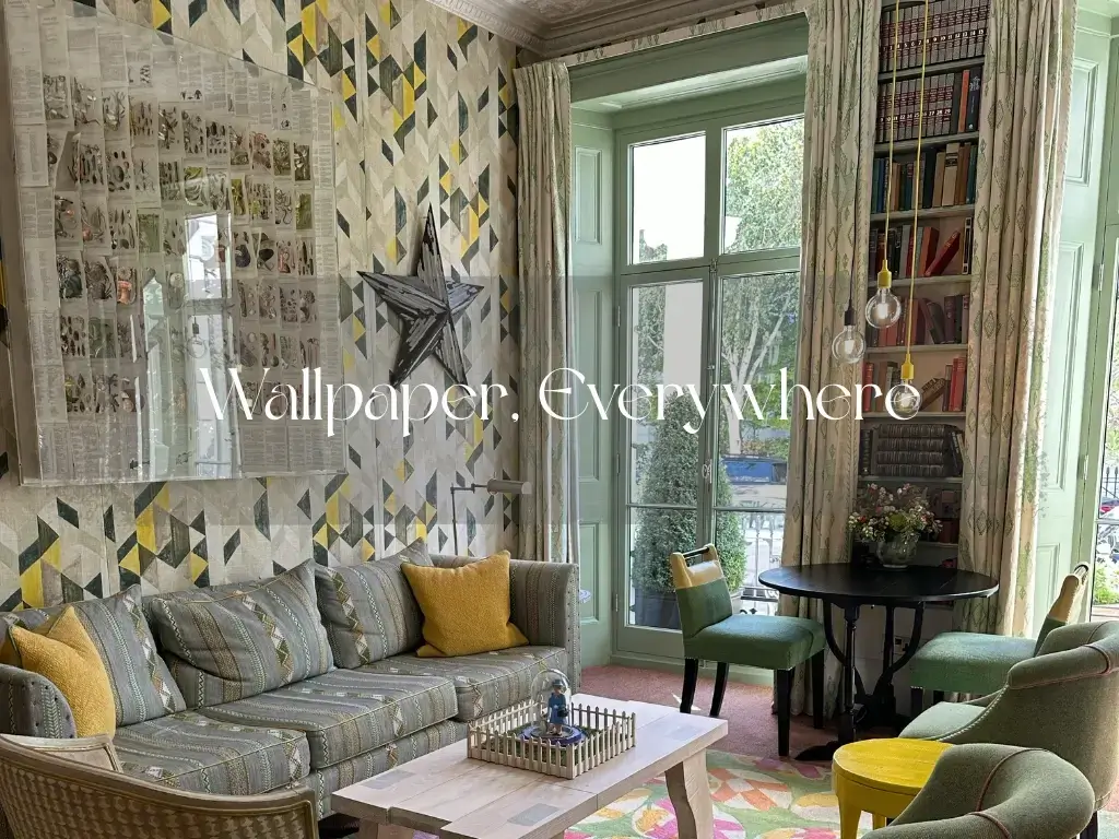 ورق حائط، في كل مكان